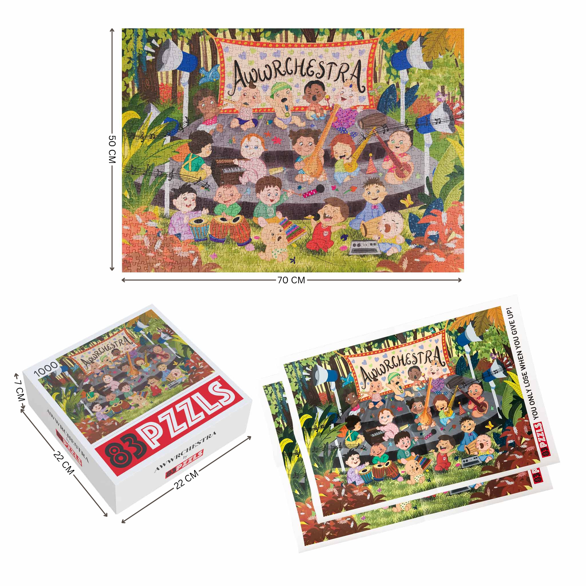 Indian classical music 1000 piece jigsaw puzzle