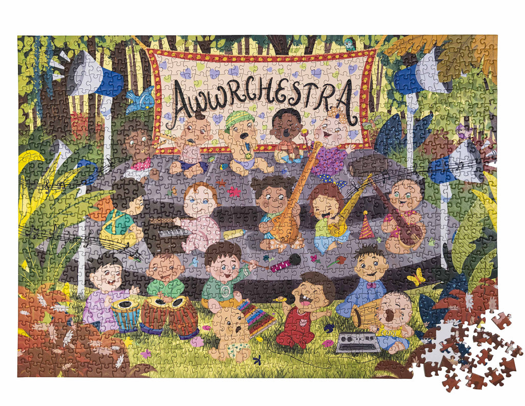 Indian classical music 1000 piece jigsaw puzzle