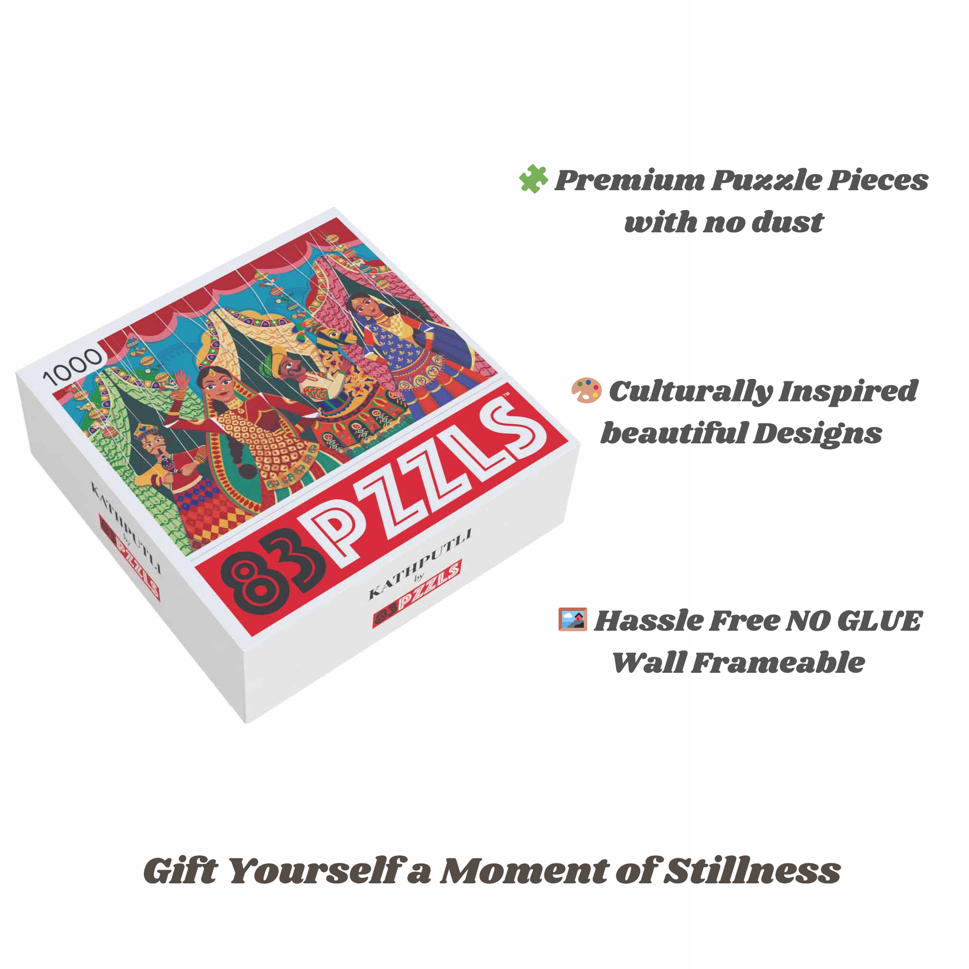 Indian puppetry art jigsaw puzzle