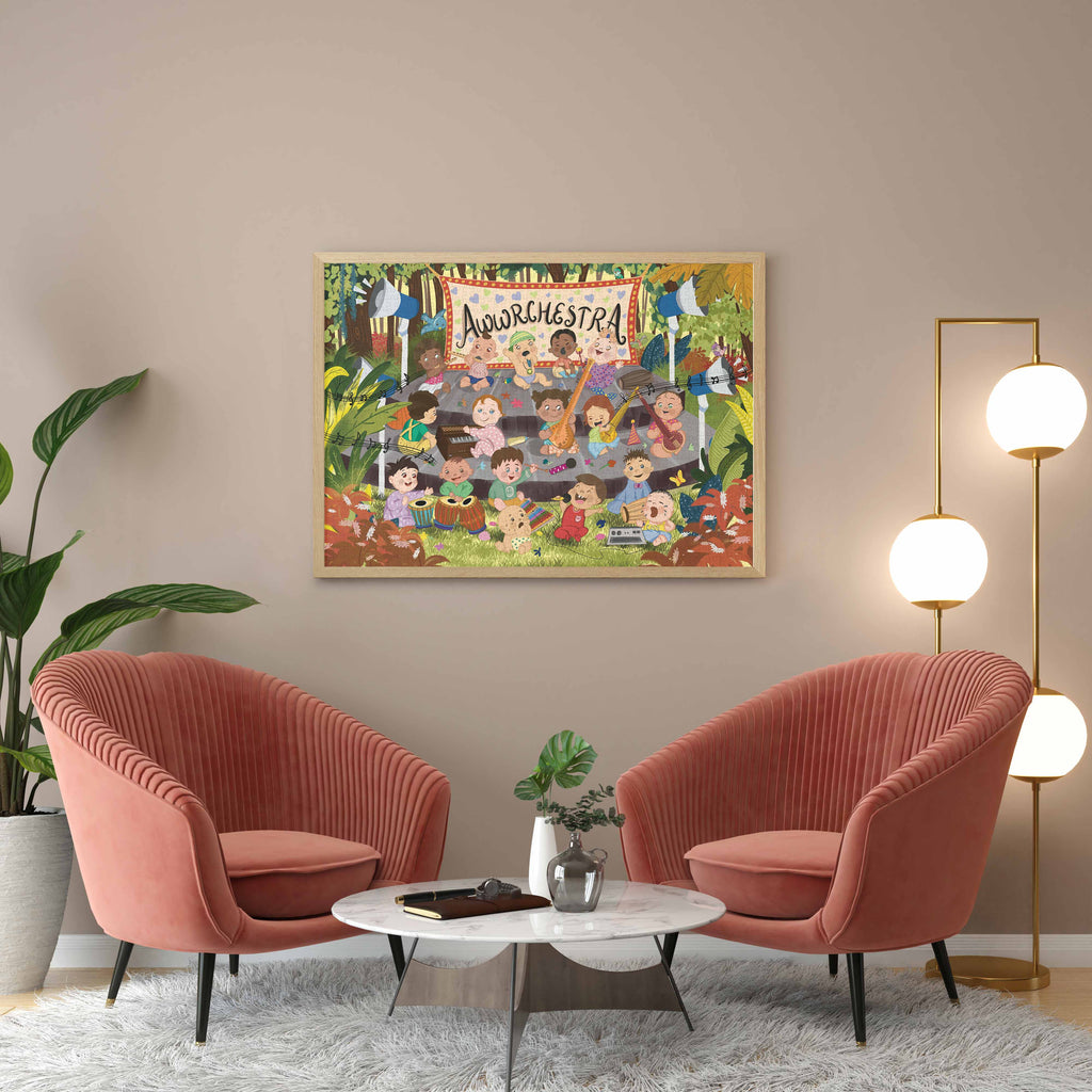 Indian classical music 1000 piece jigsaw puzzle