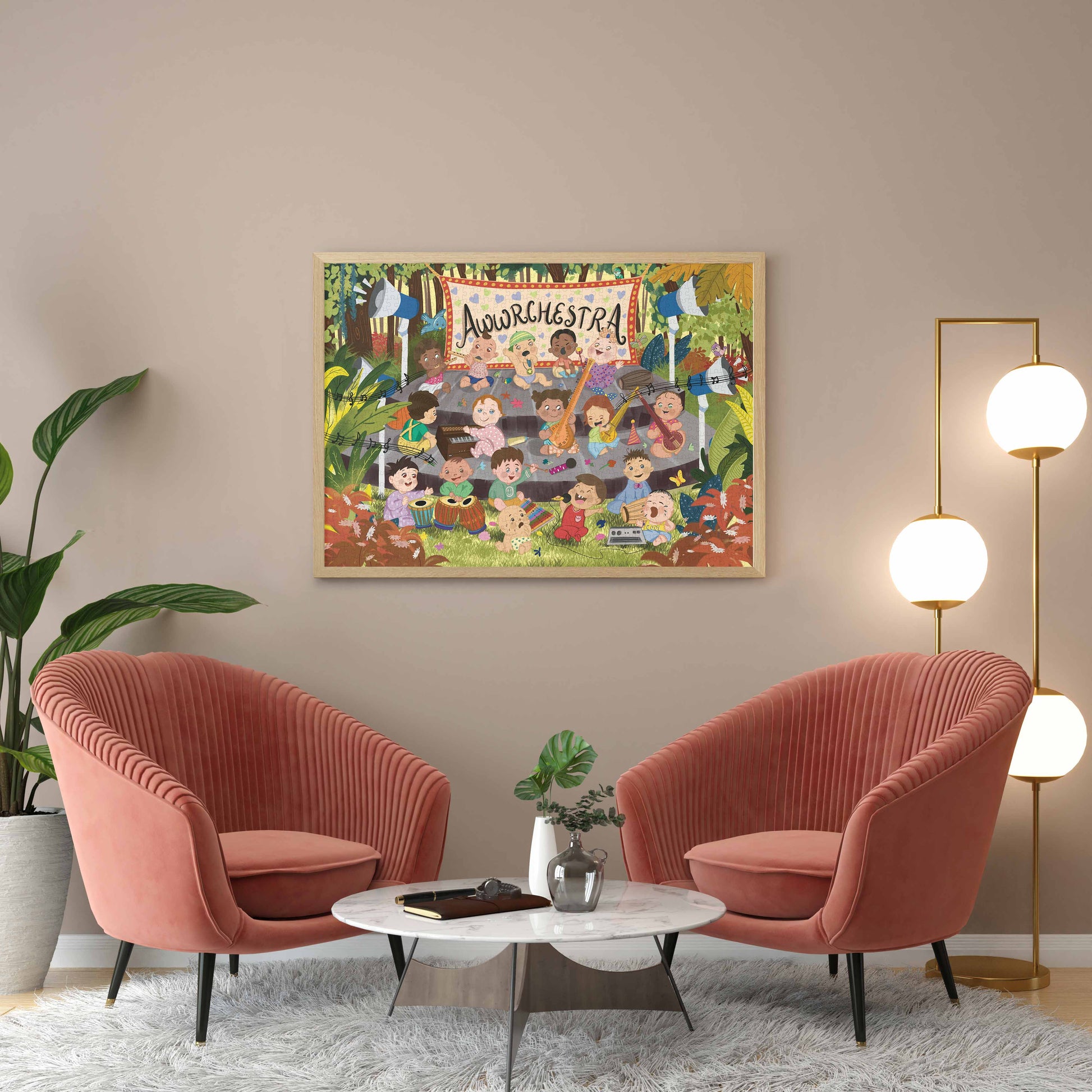 Indian classical music 1000 piece jigsaw puzzle