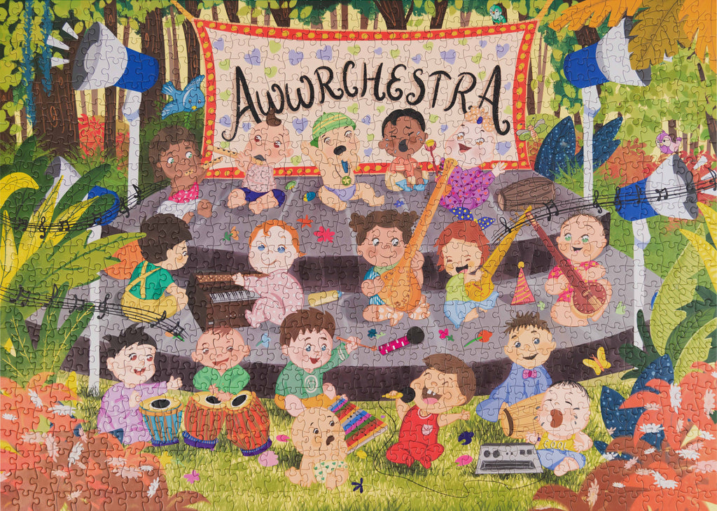 Indian classical music 1000 piece jigsaw puzzle