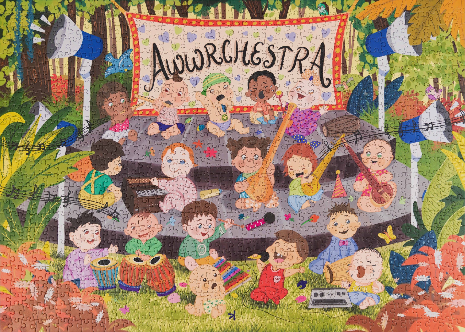 Indian classical music 1000 piece jigsaw puzzle