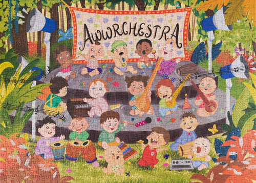 Indian classical music 1000 piece jigsaw puzzle